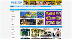 Desktop Screenshot of gamesfeast.com